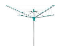 Thumbnail for Leifheit Wäschespinne Linomatic 400 Easy, Leineneinzug für saubere Wäsche, Wäscheschirm mit Easy-Lift-System, inkl. Bodenhülse, Wäscheständer mit m Wäscheleine für 4 Wäscheladungen, made in germany im Sale