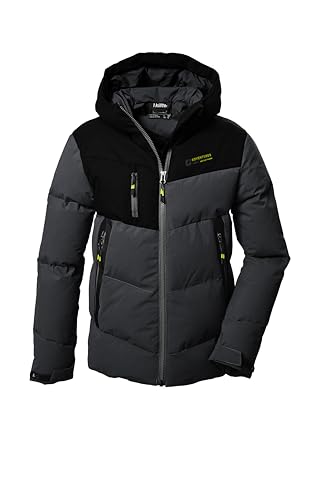 killtec Jungen Steppjacke/Winterjacke mit Kapuze KOW 376 BYS QLTD JCKT, moos, 152, 42212-000 im Sale