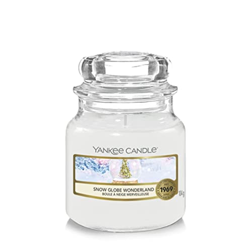 Yankee Candle Snow Globe Wonderland kleines Glas im Sale