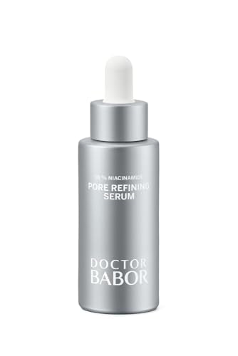 DOCTOR BABOR Pore Refining Serum | Mit Niacinamide | Gegen fahle Haut und vergrößerte Poren | Wirkt mattierend und porenverfeinernd | Für ein ebenmäßiges Hautbild | vegan | 30ml im Sale