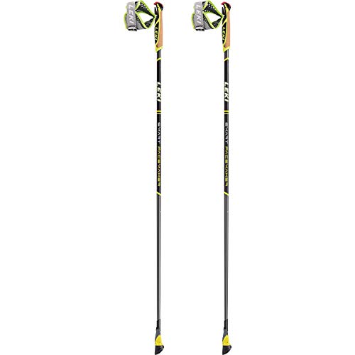 LEKI Goods, schwarz-grün-weiß, 125cm im Sale