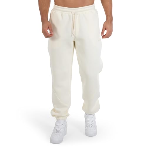 SMILODOX Jogginghose Herren Viktor, Oversize Freizeithose mit Reißverschlusstaschen und Jeansnaht, Laufhose Trainingshose Herren, Baumwolle Sporthose, Ideal für Sport, Gym, Fitness und Freizeit im Sale