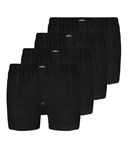 4 GÖTZBURG Jersey Basic Boxershorts Boxer Herren, Grösse:L - 6 - 52;Farbe:schwarz im Sale