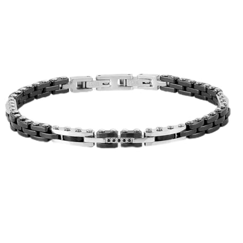 Nomination Herrenarmband Strong 028302/003 Stahl 316L PVD schwarz im Sale