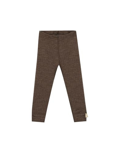 Dilling Leggings aus Merinowolle für Babys - Haselnussbraun 80 im Sale