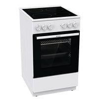 Thumbnail for Gorenje GEC5A 21 WG Elektro-Standherd mit Glaskeramik-Kochfeld / 50 cm / 74 Liter/PerfectGrill/Pizzamodus 300°C/AquaClean/weiß im Sale