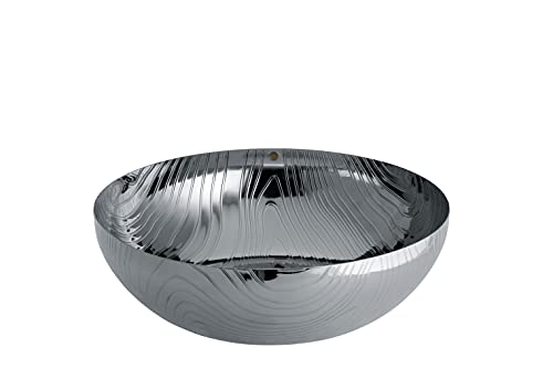 Alessi Veneer PU06/29- Design Multifunktionale Küchentasse, tragbarer 18/10-Stahl mit geprägte Dekoration