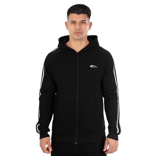 SMILODOX Hoodie Herren Miran, Regular Fit Pullover mit großer Kapuze Logo, Langarm Hoody, weicher Stoff Kapuzenpullover, Optimales Sweatshirt für Fitness, Gym & Alltag im Sale