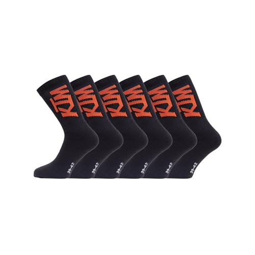 KTM Herren Chaussettes Hautes Ktm/1/Chsx6 Socken, Schwarz, 43-46 im Sale