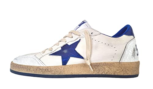 Golden Goose Herren Ball Star Sneaker White - Bluette EU im Sale