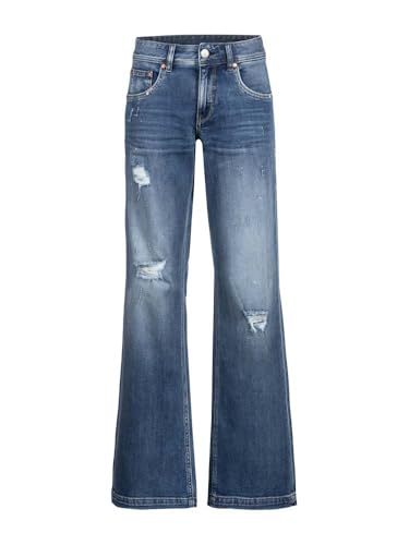 Herrlicher Damen Jeans Jeanshose Flared Fit Edna 5893 D9705 mit Weit ausgestelltem Bein im Sale