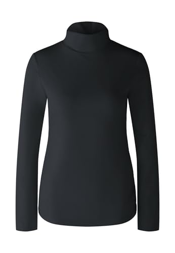 Oui Damen Rollkragenshirt Baumwoll- Modalmischung tailliert geschnitten Uni Freizeit Rollkragen Rollkragen Baumwollmischung im Sale