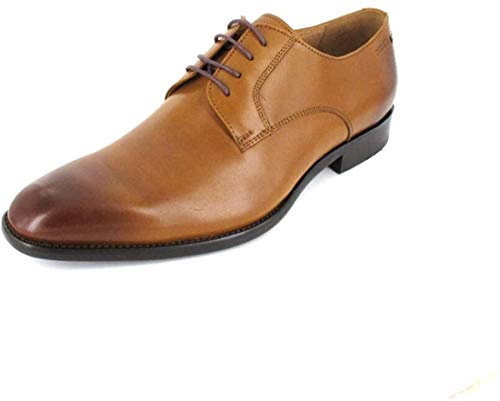 Digel Herren Businessschuhe Simon Schnürschuh Glattleder Schnürhalbschuhe Büro Elegant Uni Business büro dunkelblau schlicht elegant klassisch im Sale