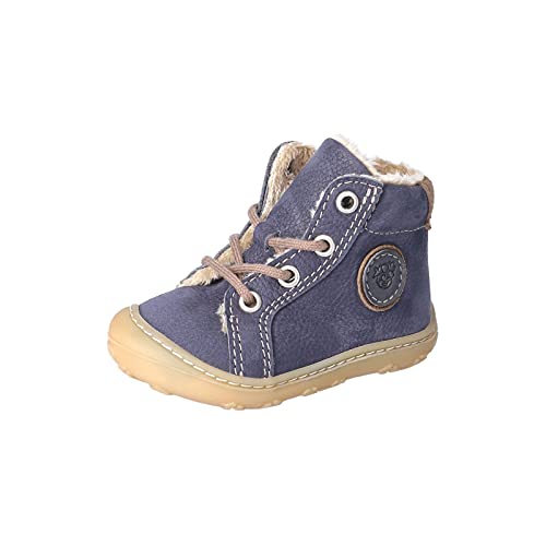 RICOSTA Unisex - Kinder Boots Georgie von Pepino, Weite: Mittel (WMS),terracare,Outdoor-Kinderschuhe,gefüttert,Kids,See (182),24 EU / 7 Child UK im Sale