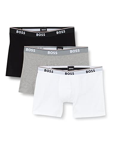 BOSS Herren, Boxershorts, Open Blue 487, im Sale