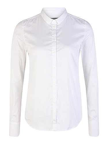 Bluse TILDA mit Baumwolle Weiss im Sale