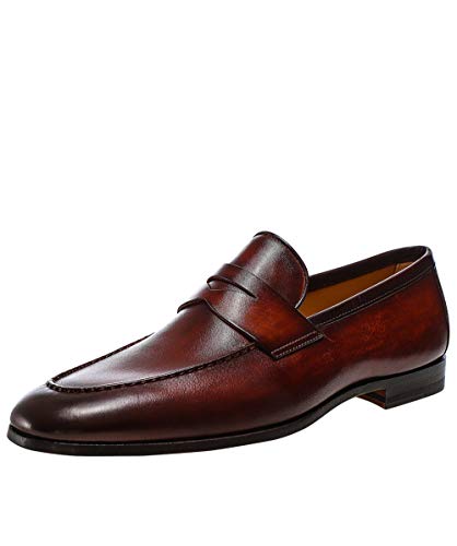 Magnanni Slipper 23802 Cognac, Glattleder, Braun, Herren im Sale