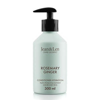 Thumbnail for Jean & Len Conditioner Feuchtigkeit Rosemary & Ginger, für stumpfes und glanzloses Haar, pflegt intensiv & verbessert die Kämmbarkeit, Spülung mit würzigem Duft, ohne Parabene & Silikone, 300 ml im Sale