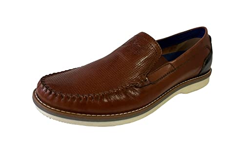 Daniel Hechter Herren Slipper 8139506040006300 Mokassin Cognac EU 42 im Sale