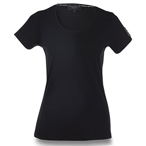 Roberto Geissini T-Shirt Basic Women - Black im Sale