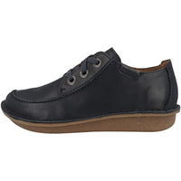 Thumbnail for Clarks Damen Funny Dream Oxford, Navy Leather, 41.5 EU im Sale