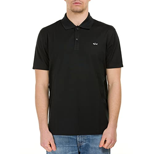 Paul & Shark – Polo in Piquet- Organic Cotton Nero – C0P1013 011 Gr. 56, Schwarz im Sale