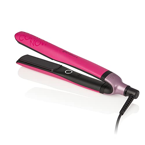 ghd platinum+ pink Styler, professionelles Glätteisen mit Tasche, Orchid Pink, Limited Edition