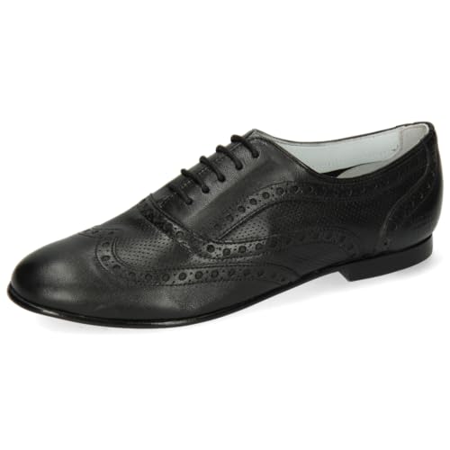 Melvin & Hamilton Oxford Schuhe Damen Sonia 1 Schwarz 40 im Sale