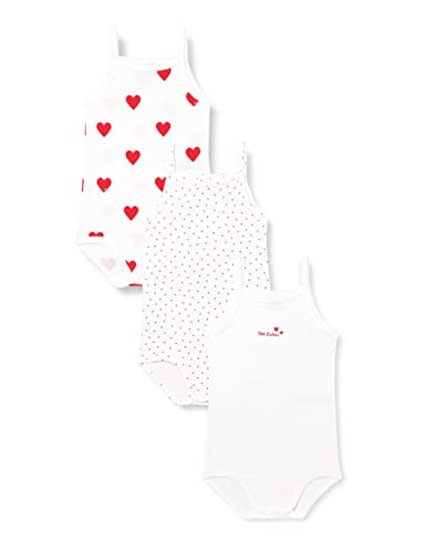 Petit Bateau Baby MädchenTrägerbody (3er Pack) , Variante 1, 4 Jahre im Sale