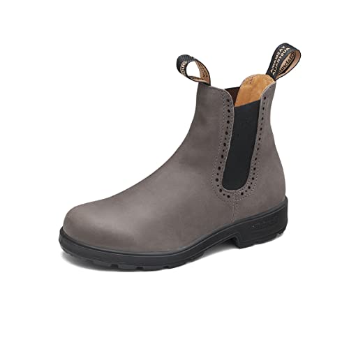 Blundstone Hoher Chelsea-Stiefel, Dusty Grey, 37 EU im Sale