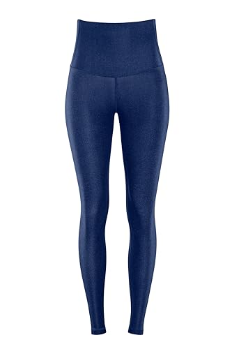 Winshape Damen Functional Comfort Tights Hwl117c “high Waist” Im Jeans Style Mit V-Shape Applikation Und Core-Bund Leggings, Rich-Blue,  EU im Sale