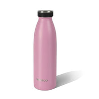 Thumbnail for Edelstahl Trinkflasche wenco falmingo pink - 500ml - Perfekt für Kinder, BPA-Frei, Auslaufsicher, Kohlensäure geeignet - Kleine Thermosflasche für Sprudel, Sport, Schule, Fitness