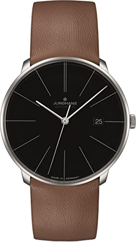 JUNGHANS Automatik Herrenuhr Meister Fein Braun/Schwarz 027/4154.00 im Sale