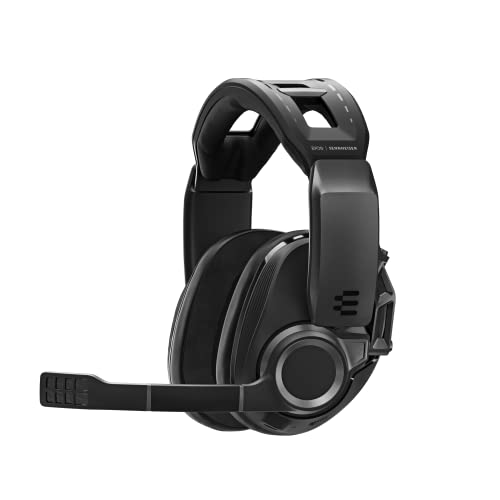 EPOS I Sennheiser GSP 670 Bluetooth Kopfhörer, Kabellos, 20 h Akku,Verzögerungsfreies Mikrofon gegen Rauschen,Flip-to-Mute,Ohrpolster, 7.1-Surround-Sound, für PC, PS5, PS4 und Handy, Schwarz im Sale