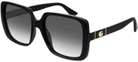 Thumbnail for GUCCI Womens GG0632S Sunglasses, Black-Black-Grey, 56 im Sale