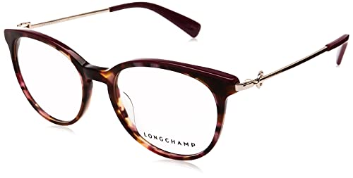 LONGCHAMP Damen LO2667 Sonnenbrille, FUCSIA HAVANA, 51