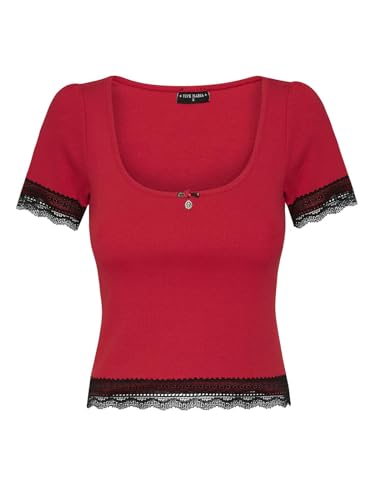 Vive Maria Sweet Cropped Shirt Damen T-Shirt rosa, im Sale