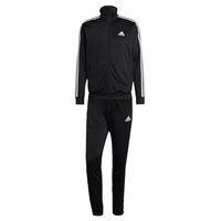 Thumbnail for adidas Herren Basic 3-Stripes Tricot Track Suit, Black, im Sale