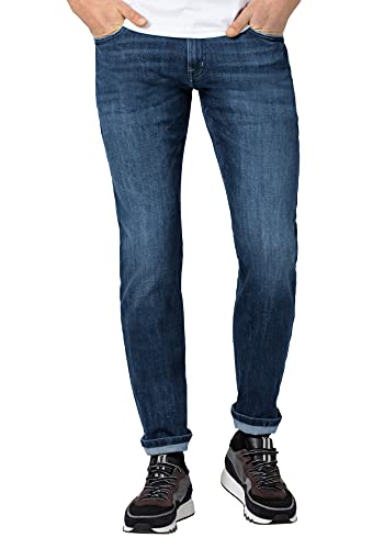 Timezone Herren Slim Eduardotz Freizeithose, True Blue Wash, 31W / 34L EU im Sale