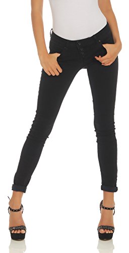 Buena Vista Damen Jeans Malibu Stretch Twill Black schwarz - M im Sale