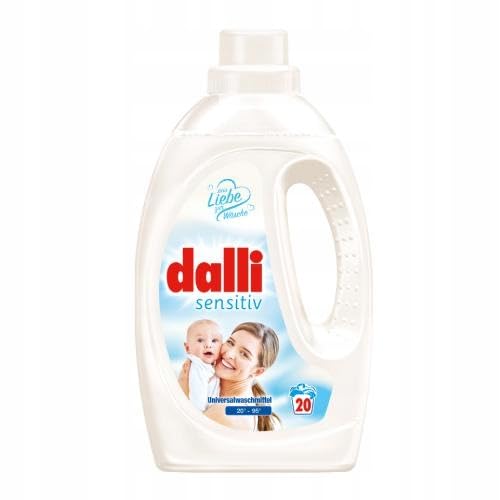 dalli sensitiv Universal Waschmittel Hautverträglich 20W 1,1L flüssig im Sale