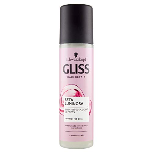 henkel GLISS EXPRESS SPRAY REPAIR SETA FLUIDALa formula asciuga rapidamente e ha una texture ultra scorrevole che semplifica la stesura, 200 g im Sale