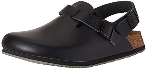 Birkenstock Clog Tokio Super Grip, Naturleder, schwarz, Weite normal, im Sale