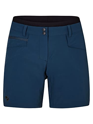 Ziener Damen NEJA Fahrrad-Shorts mit Innenhose - Mountainbike/Outdoor/Freizeit - atmungsaktiv,schnelltrocknend,gepolstert, hale Navy, 34 im Sale