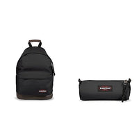 Thumbnail for EASTPAK Wyoming Rucksack, cm, 24 L, Black Denim (Grau) & Oval Single Federmäppchen, 22 cm, Black Denim (Grau) im Sale