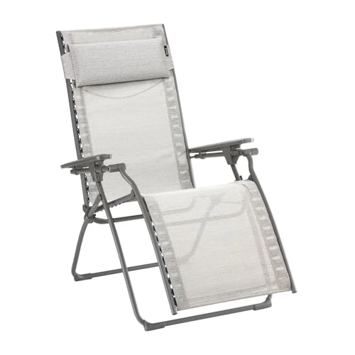 Lafuma Evolution Relaxsessel, Textilgewebe (Duo Batyline) galet