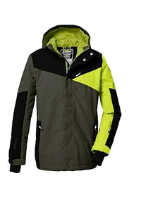 Thumbnail for killtec Jungen Skijacke/Funktionsjacke mit Kapuze und Schneefang KSW 387 BYS SKI JCKT, oliv, 164, 42077-000 im Sale