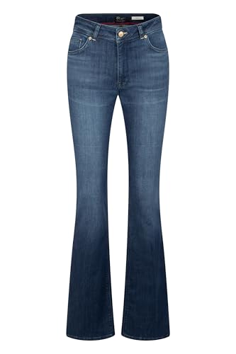 Raffaello Rossi Jeans VIC Flared Stretch Denim, Farbe:blau, im Sale