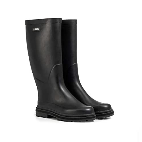 Aigle Herren Ultra Rain Gummistiefel, Schwarz, 43 EU im Sale