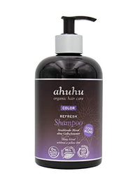 Thumbnail for ahuhu organic hair care Color Refresh Cool Blond Shampoo 500ml Silbershampoo